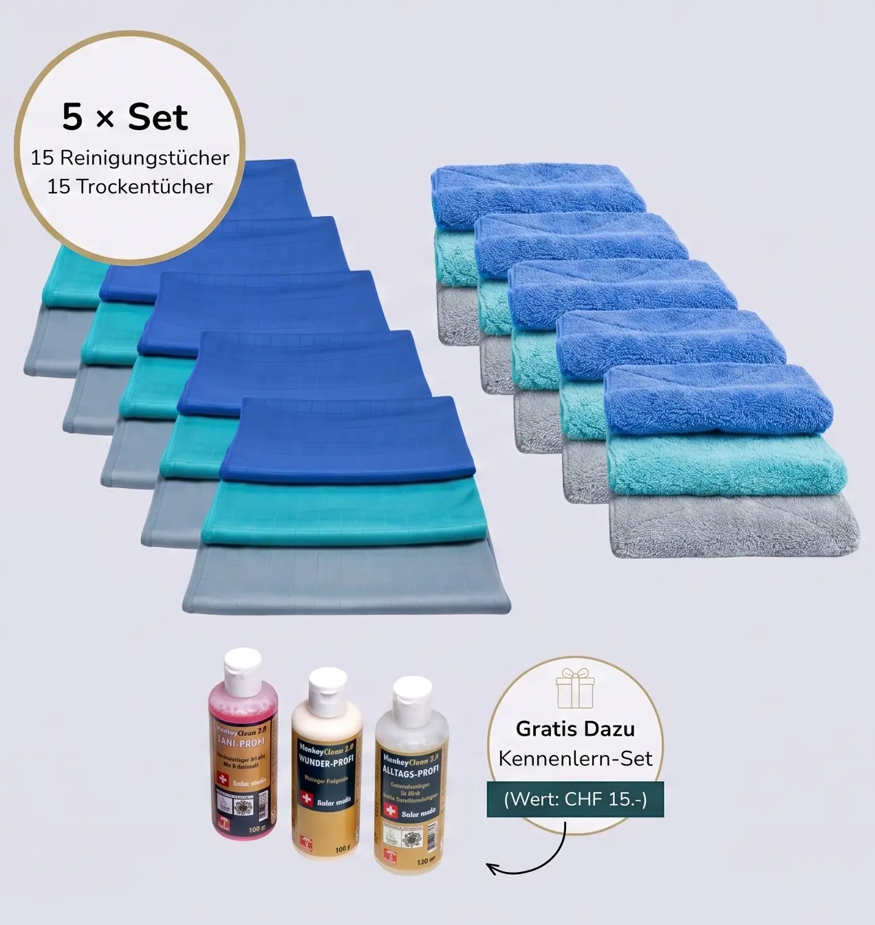 MonkeyClean® Haushaltsset